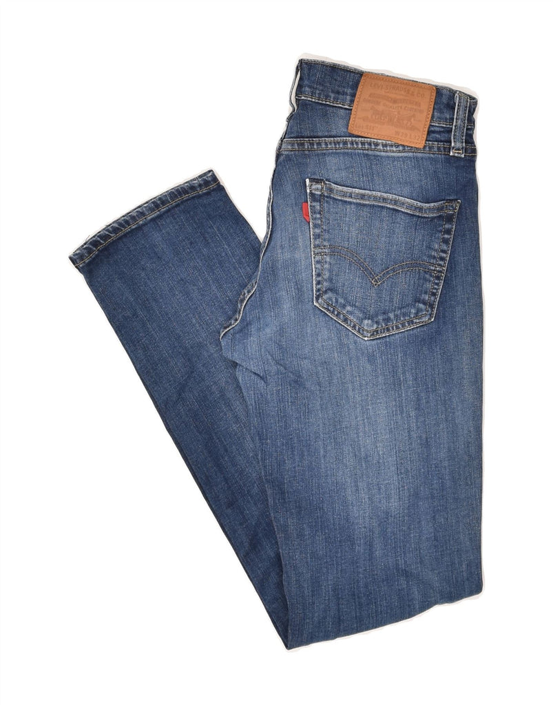 LEVI'S Mens 511 Straight Jeans W29 L29 Blue Cotton | Vintage Levi's | Thrift | Second-Hand Levi's | Used Clothing | Messina Hembry 