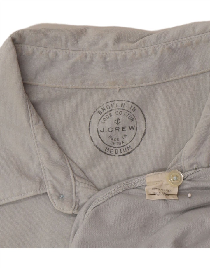 J. CREW Mens Polo Shirt Medium Blue Cotton Vintage J. Crew and Second-Hand J. Crew from Messina Hembry 