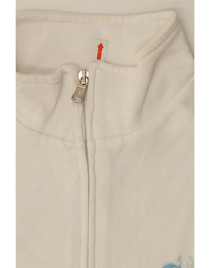 CHAMPION Boys Tracksuit Top Jacket 13-14 Years XL White Cotton Vintage Champion and Second-Hand Champion from Messina Hembry 