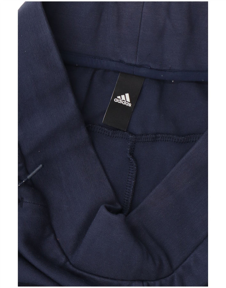 Adidas Womens Tracksuit Trousers UK 14 Large Navy Blue