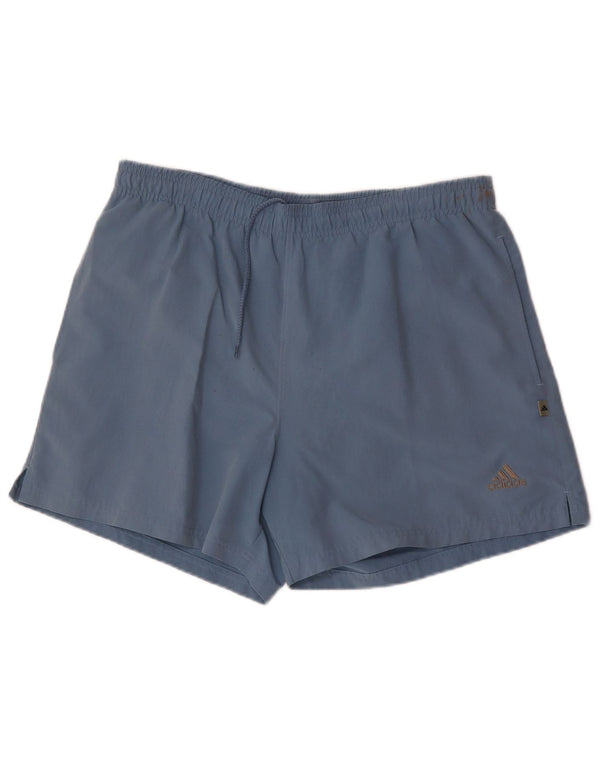 Adidas Mens Sport Shorts Large  Blue Polyester