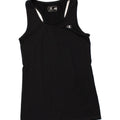 CHAMPION Womens Vest Top UK 8 Small Black | Vintage Champion | Thrift | Second-Hand Champion | Used Clothing | Messina Hembry 