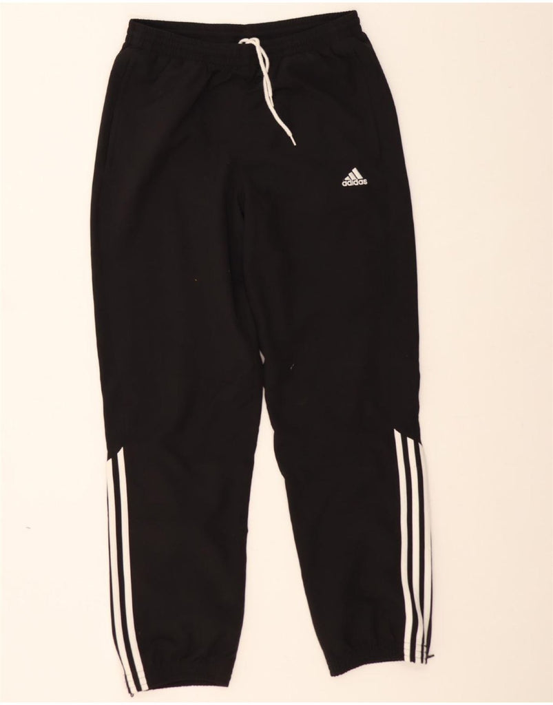 ADIDAS Mens Tracksuit Trousers Joggers Medium Black Polyester Vintage Adidas and Second-Hand Adidas from Messina Hembry 