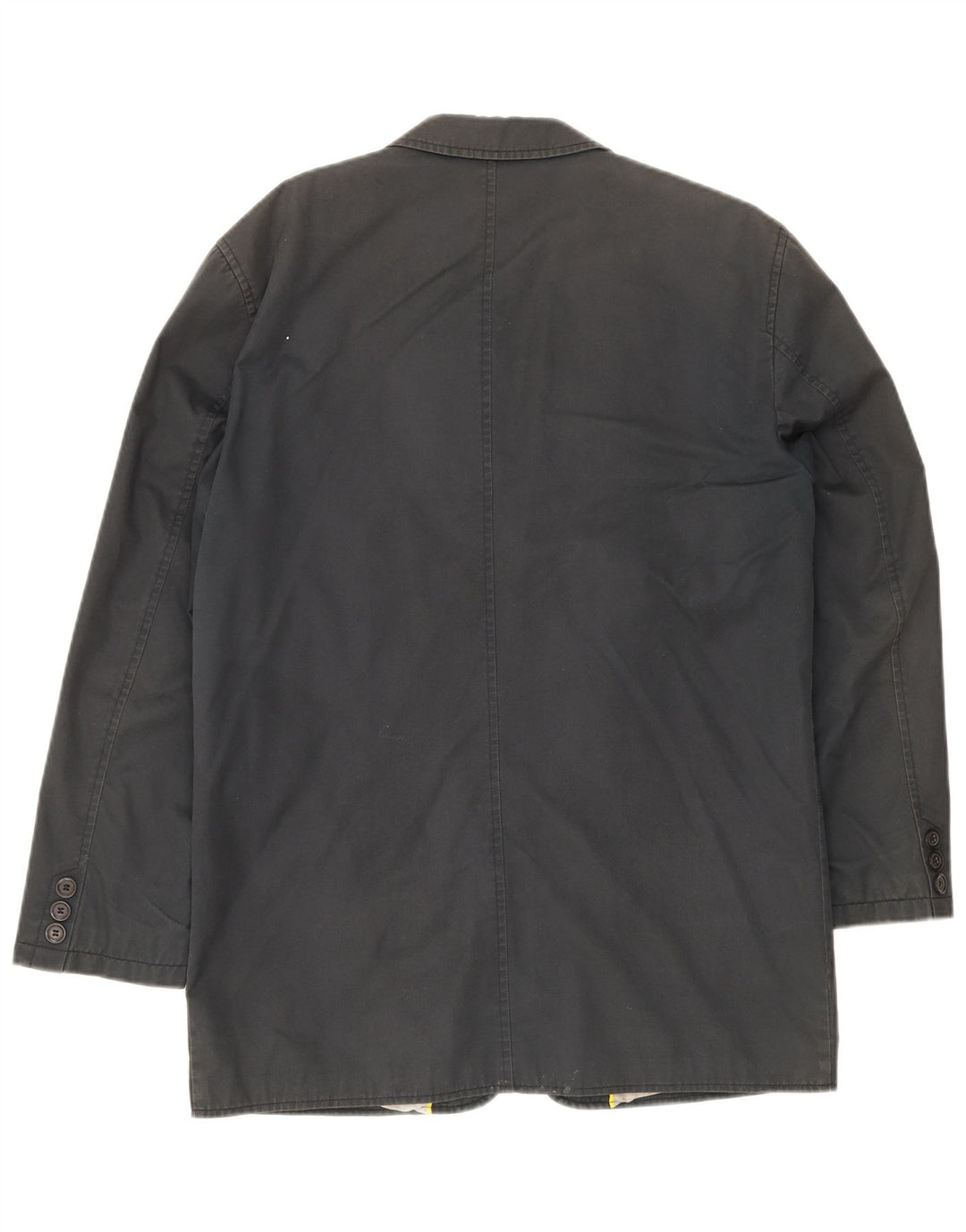 Camel Active Mens 3 Button Blazer Jacket IT 50 Large Grey Cotton