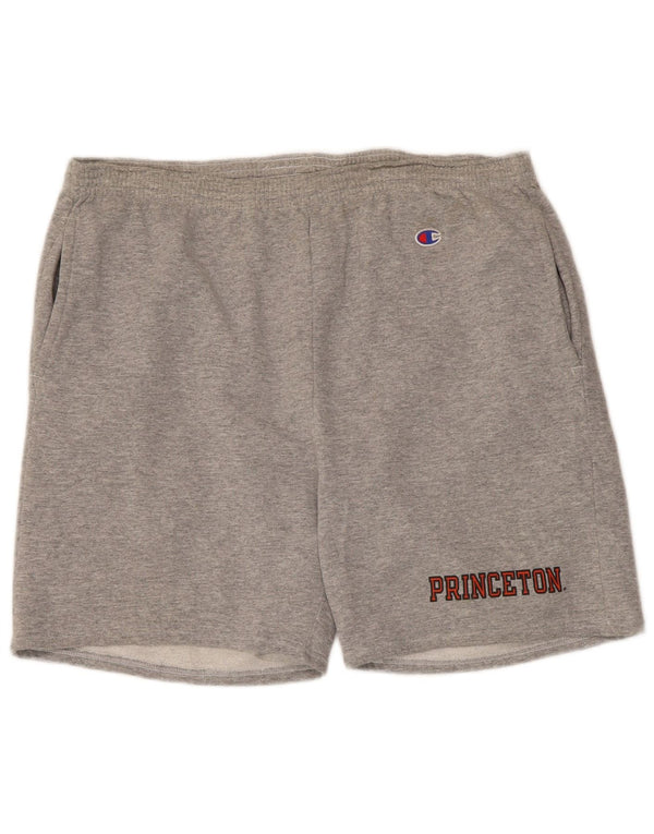 Champion Mens Princeton Sport Shorts Large  Grey Cotton