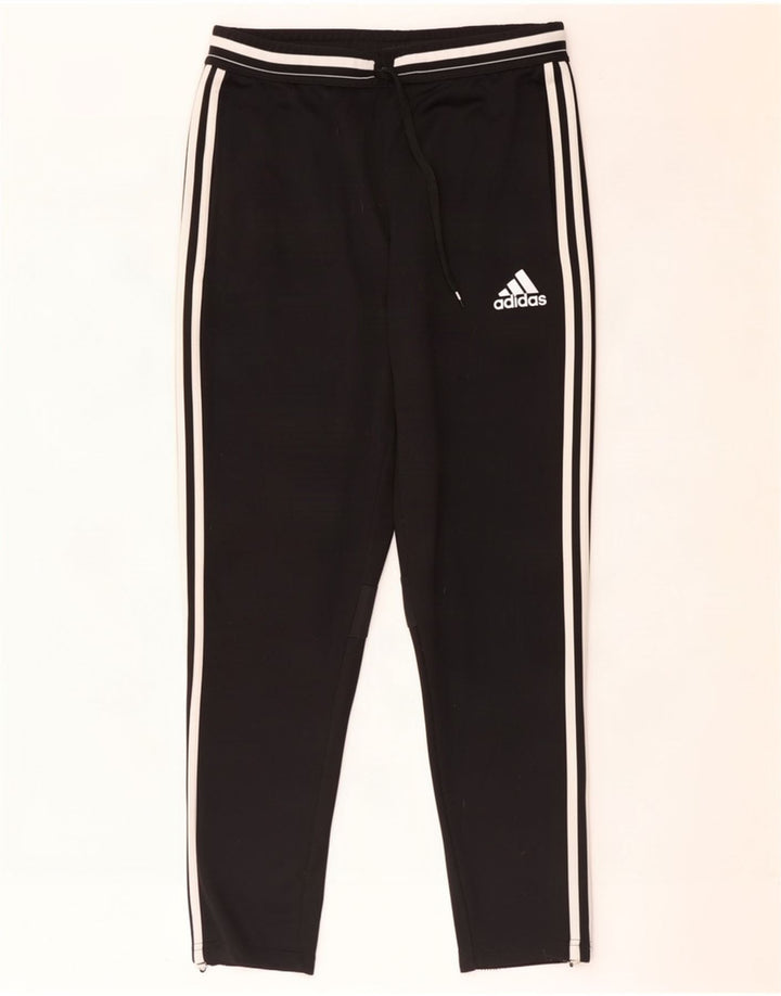 Adidas Mens Climacool Crop Tracksuit Trousers Large Black Polyester