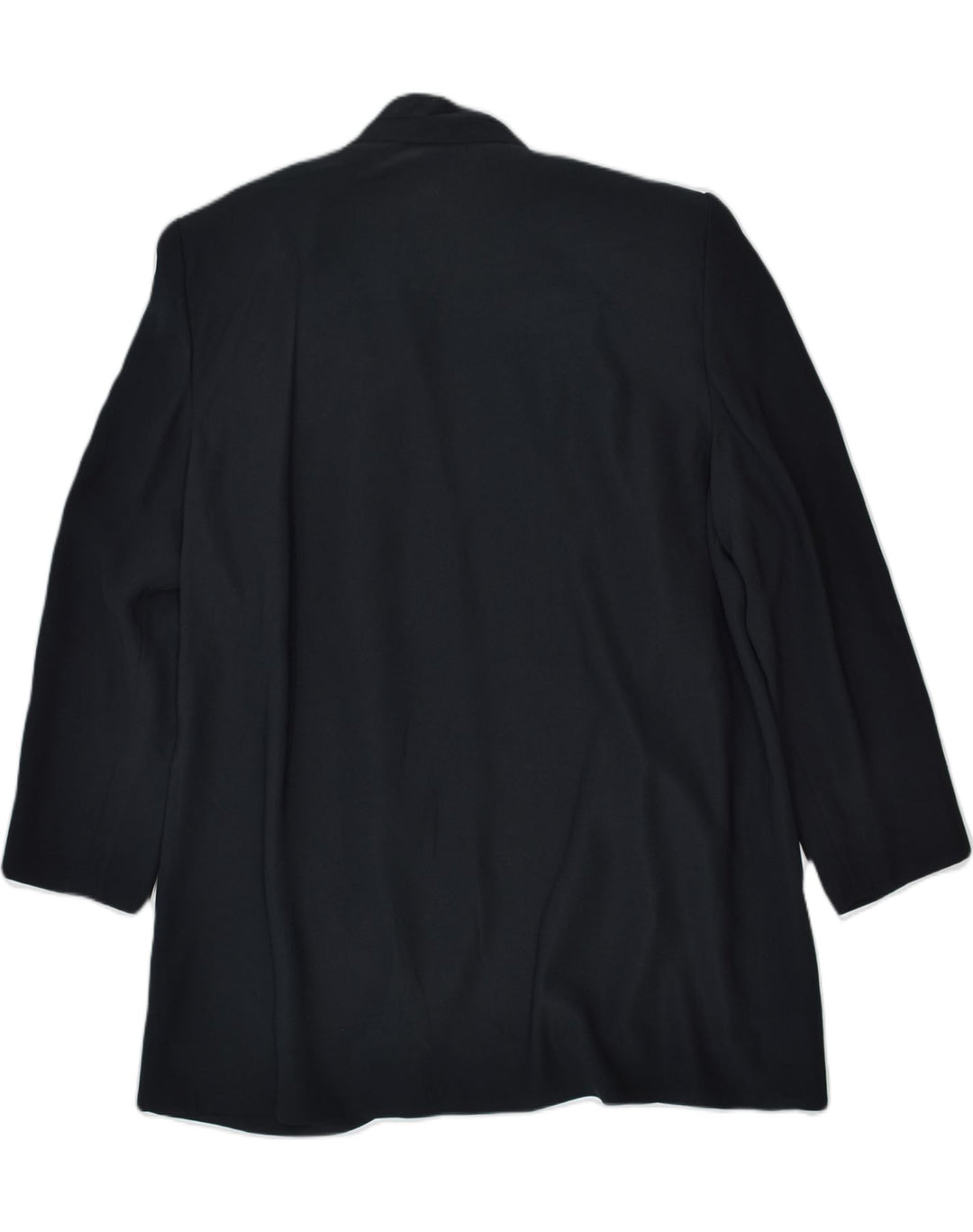 VINTAGE Womens Cardigan Top UK 18 XL Black Polyester | Vintage | Thrift | Second-Hand | Used Clothing | Messina Hembry 