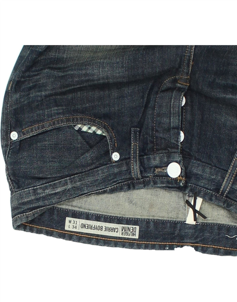 TOMMY HILFIGER Womens Boyfriend Straight Jeans W31 L34 Blue Cotton | Vintage Tommy Hilfiger | Thrift | Second-Hand Tommy Hilfiger | Used Clothing | Messina Hembry 