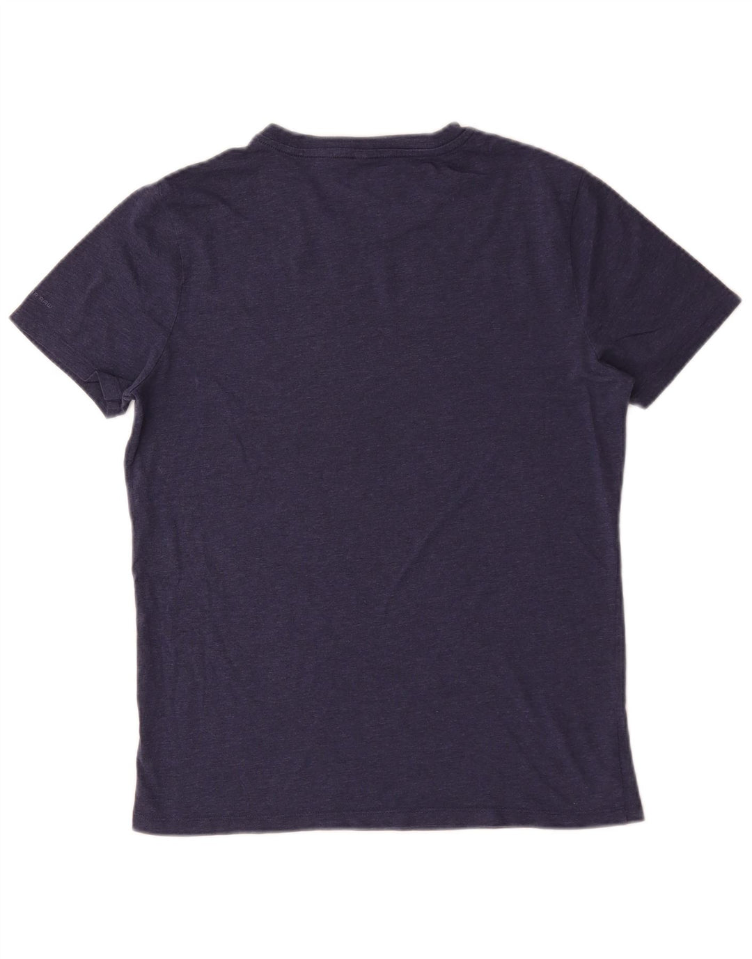 G-Star Mens T-Shirt Top Medium Navy Blue Cotton