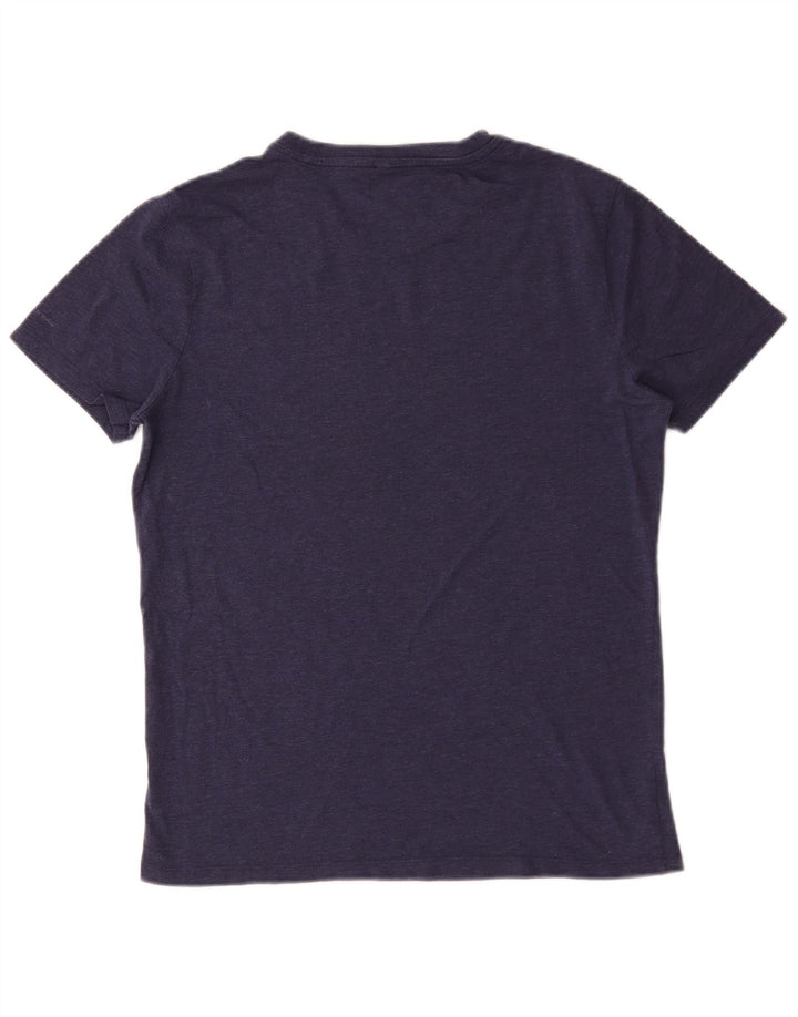 G-Star Mens T-Shirt Top Medium Navy Blue Cotton