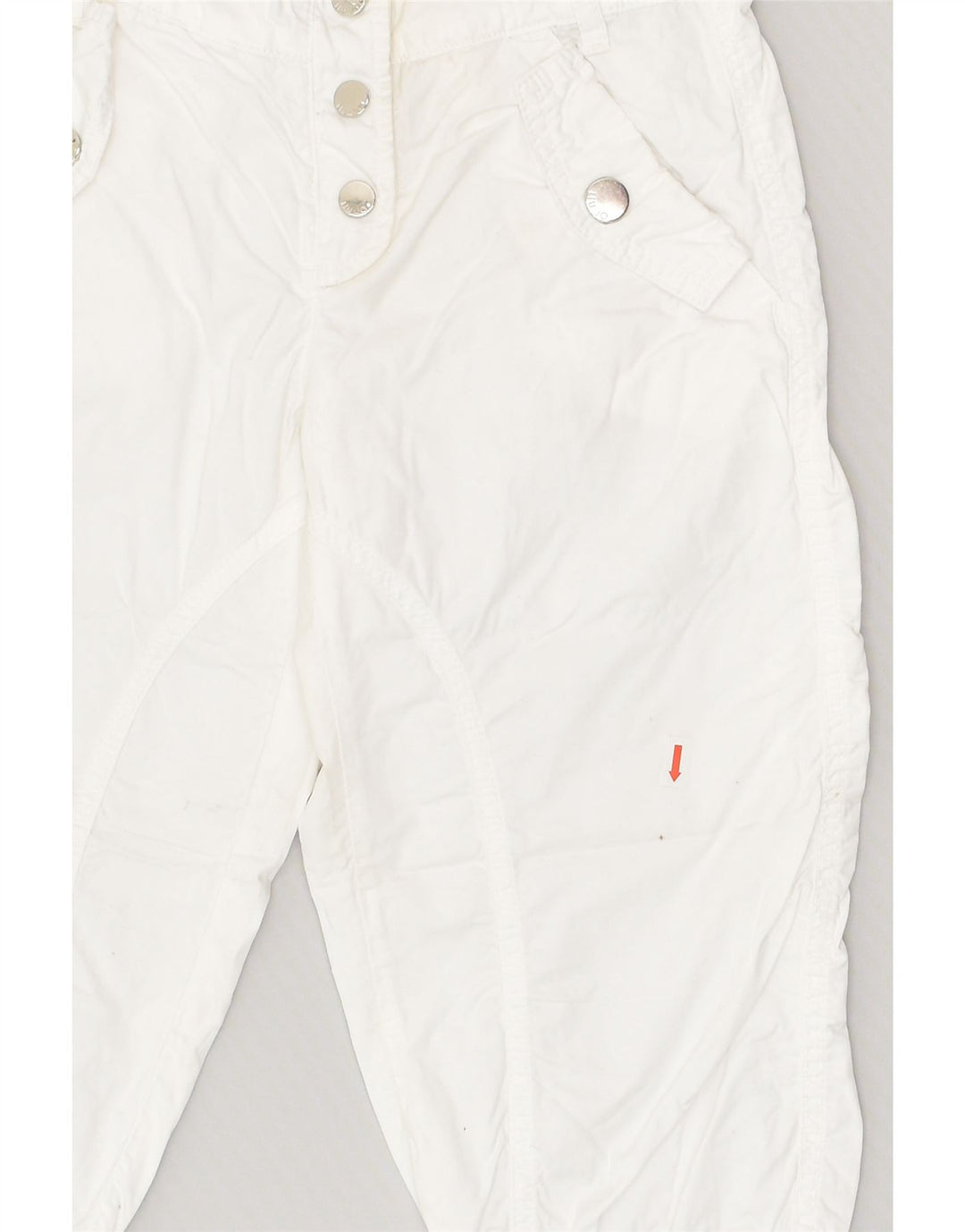 LIU JO JUNIOR Girls Slim Chino Trousers 11-12 Years W26 L20  White Cotton | Vintage Liu Jo junior | Thrift | Second-Hand Liu Jo junior | Used Clothing | Messina Hembry 