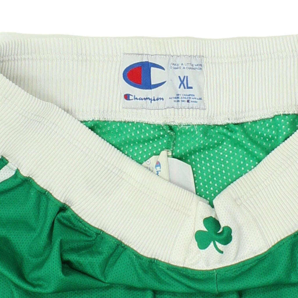 Boston Celtics Mens Green Champion Shorts | Vintage 90s NBA Basketball US Sports | Vintage Messina Hembry | Thrift | Second-Hand Messina Hembry | Used Clothing | Messina Hembry 