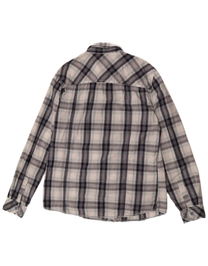 Mustang Mens Shirt Large Multicoloured Check Cotton