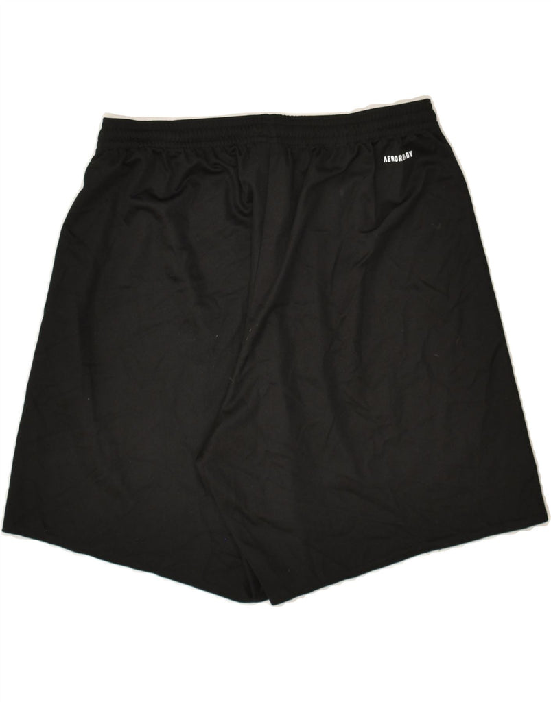 ADIDAS Mens Aeroready Sport Shorts Medium Black Polyester | Vintage Adidas | Thrift | Second-Hand Adidas | Used Clothing | Messina Hembry 