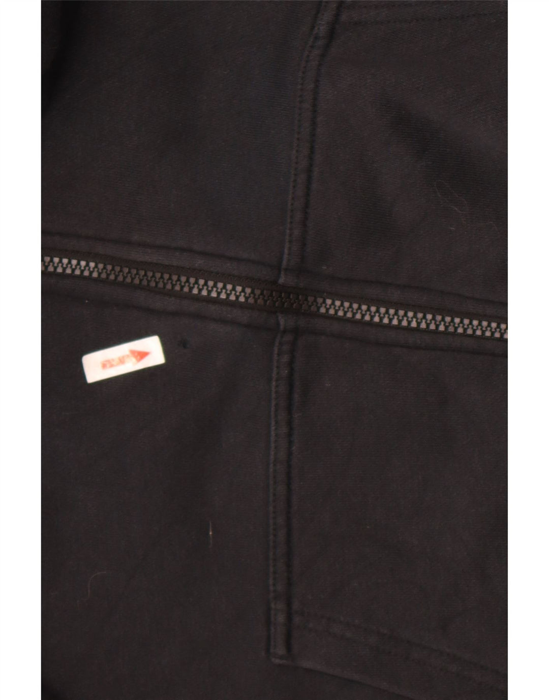 Nike Mens Zip Hoodie Sweater XL Black Cotton