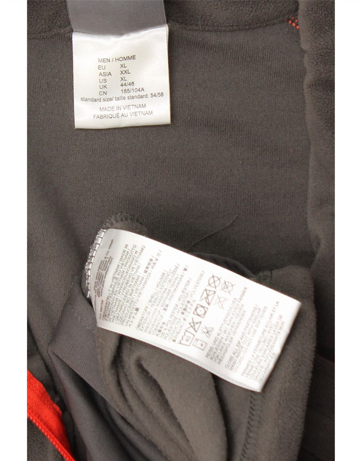 Jack Wolfskin Mens Fleece Jacket UK 44/46 XL Grey Polyester