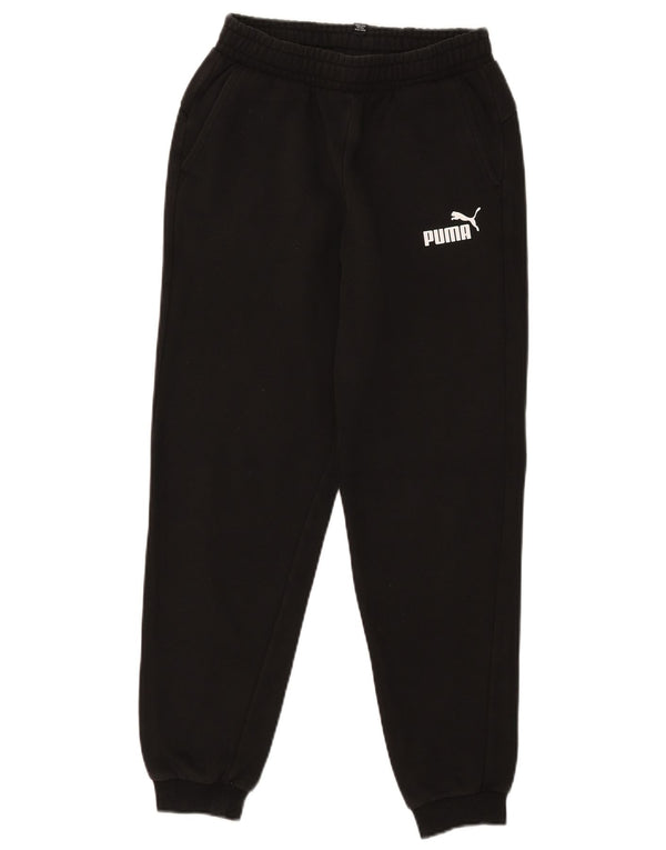 Puma Boys Tracksuit Trousers Joggers 13-14 Years Black