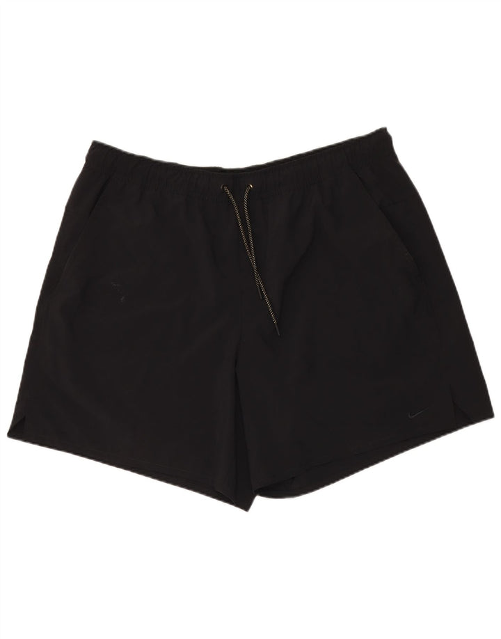 Nike Mens Dri Fit Sport Shorts 2XL Black Polyester