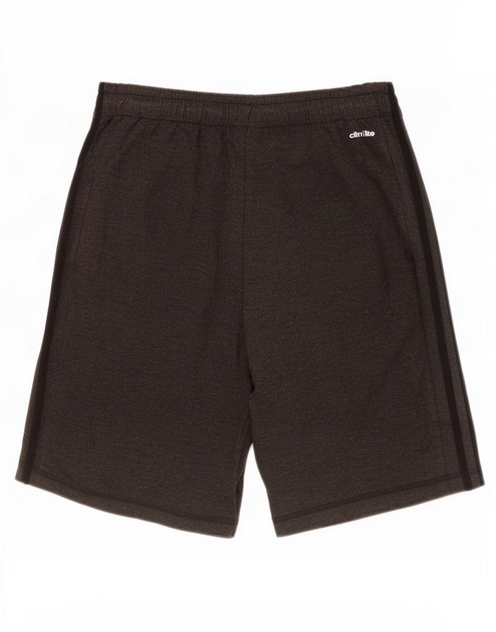 Adidas Mens Climalite Sport Shorts Small Grey Polyester