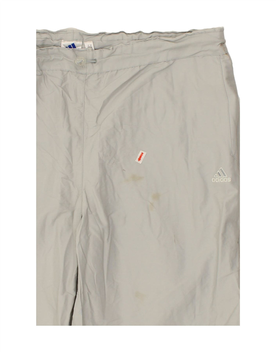 ADIDAS Womens Tracksuit Trousers UK 16 Large  Grey Polyester Vintage Adidas and Second-Hand Adidas from Messina Hembry 