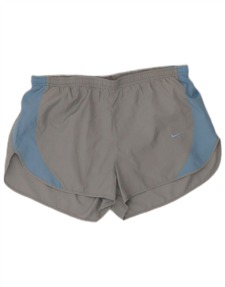 Nike Mens Dri Fit Sport Shorts Medium Grey Colourblock Polyester