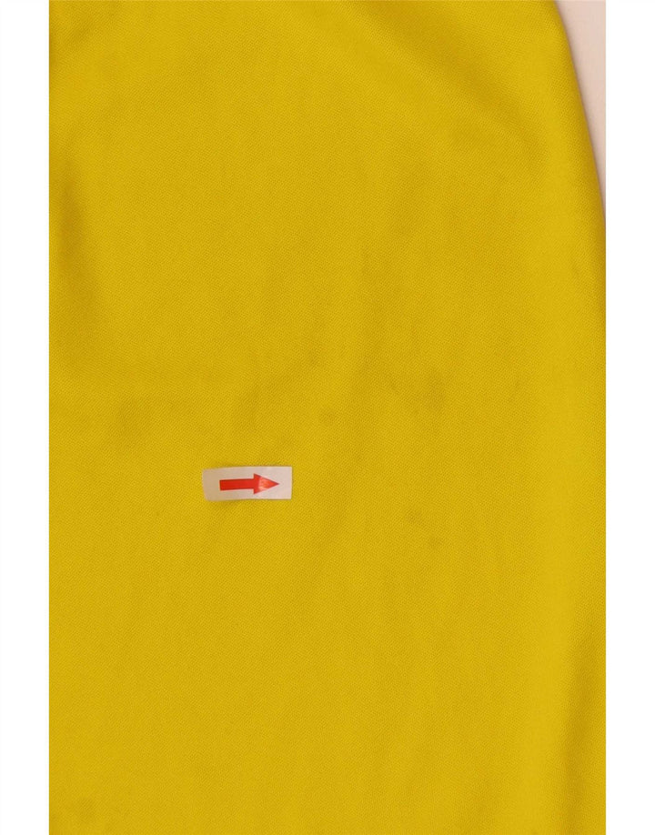 Adidas Mens Climalite Sport Shorts Small Yellow Polyester