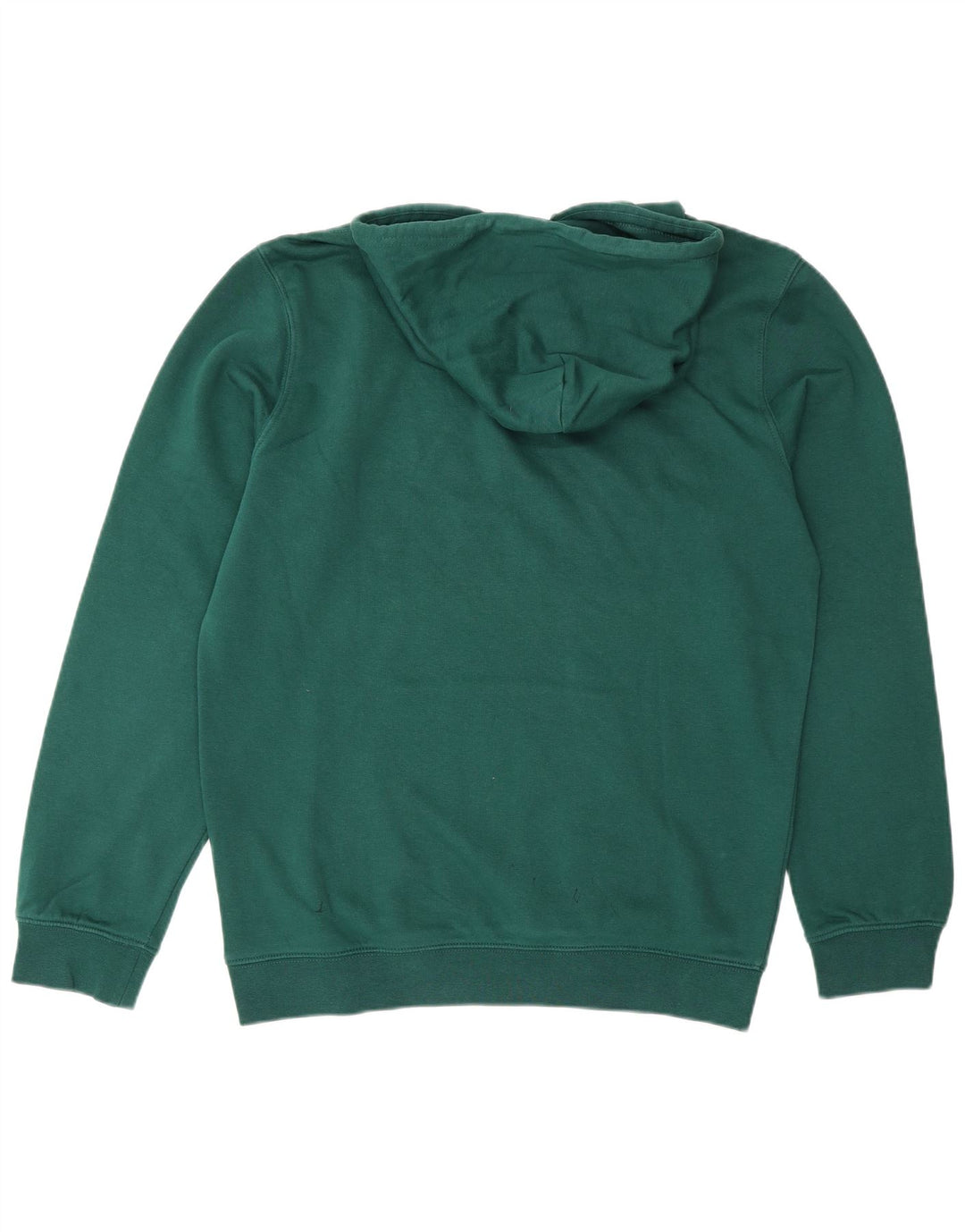 Champion Mens Graphic Hoodie Jumper Medium Green Cotton
