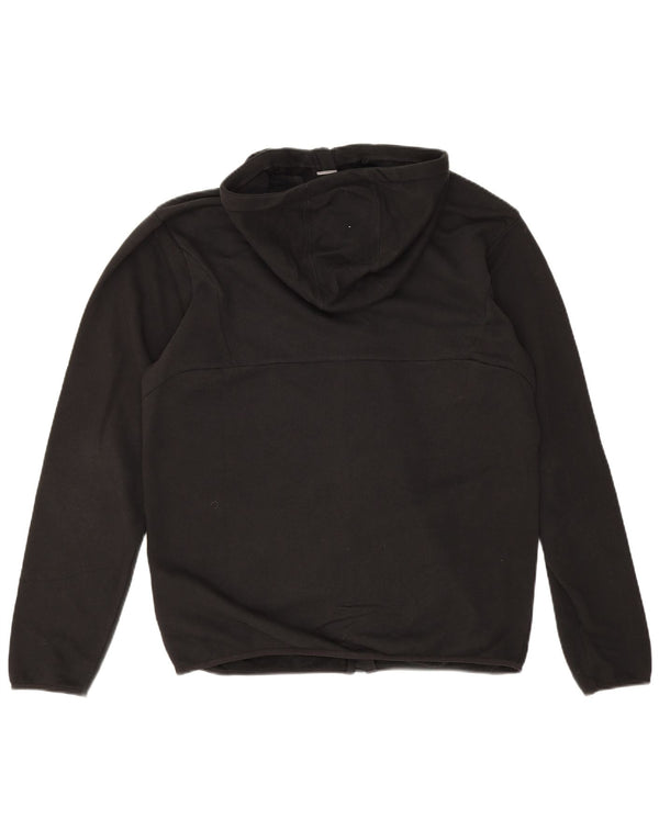 Puma Mens Zip Hoodie Sweater Medium Black Cotton