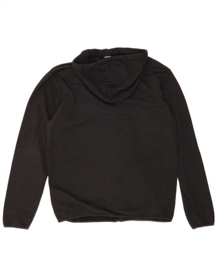 Puma Mens Zip Hoodie Sweater Medium Black Cotton