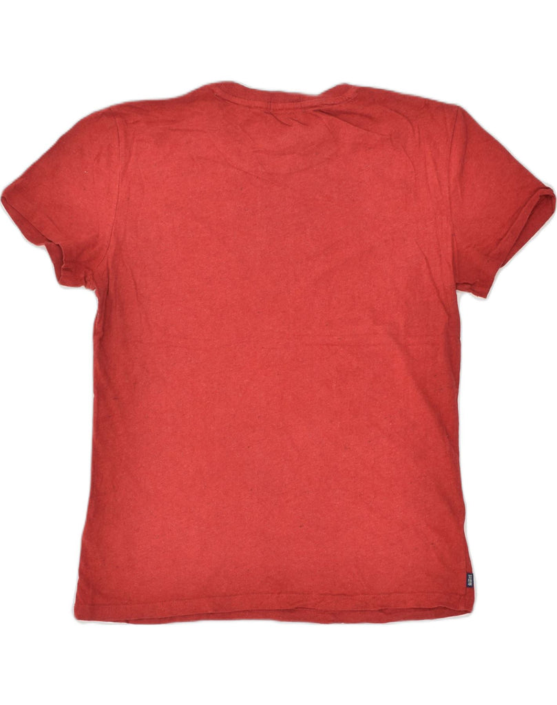 SUPERDRY Mens T-Shirt Top Large Red Cotton | Vintage Superdry | Thrift | Second-Hand Superdry | Used Clothing | Messina Hembry 