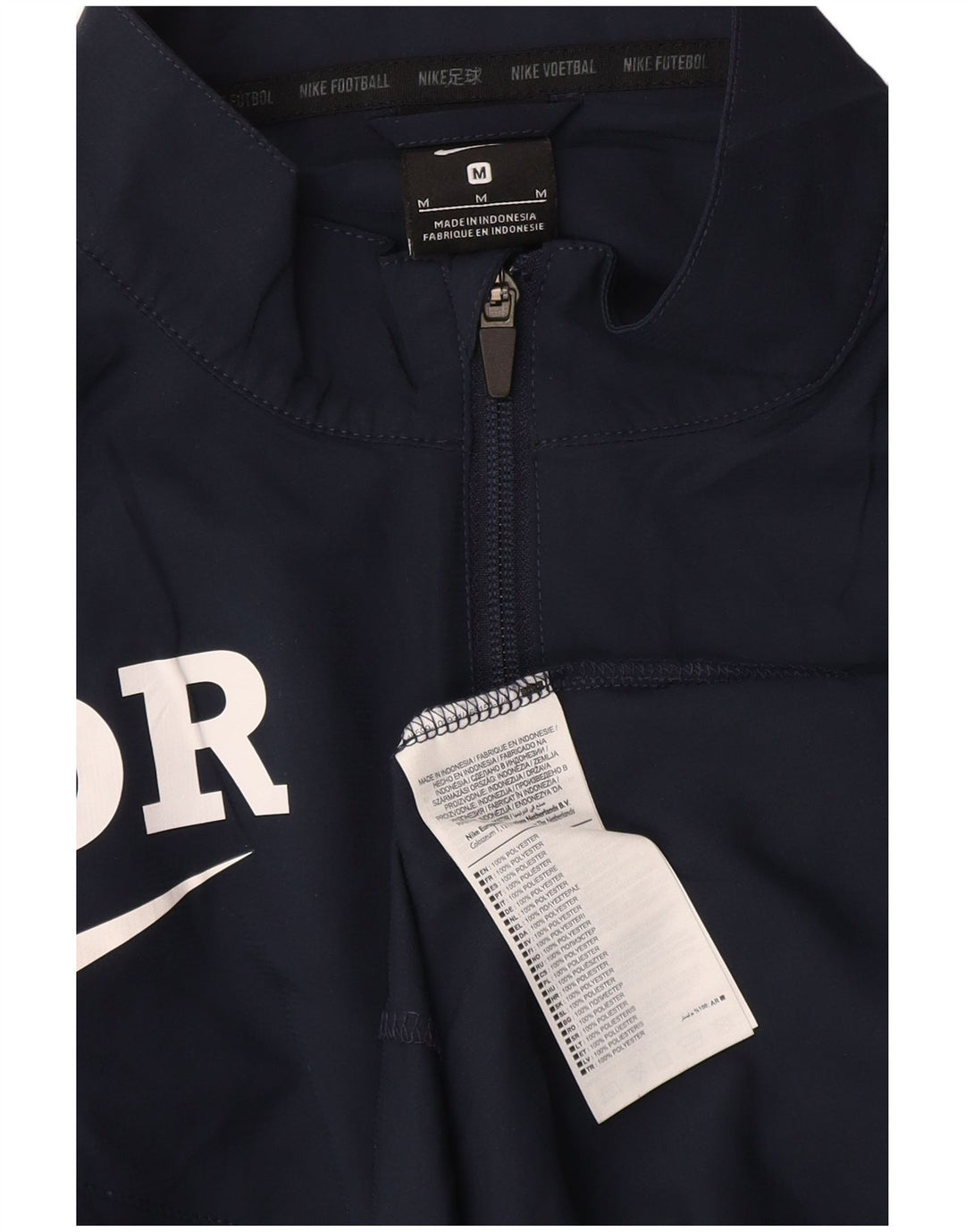 Nike Mens Graphic Tracksuit Top Jacket Medium Navy Blue