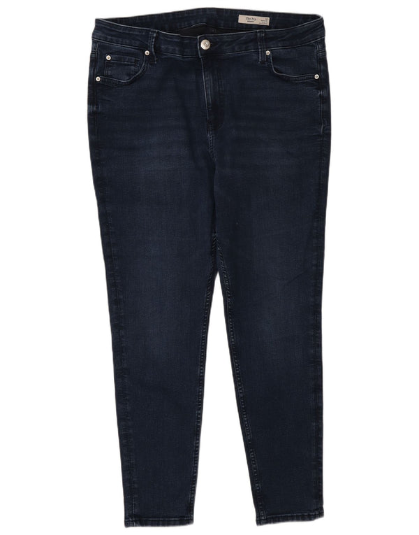 Marks & Spencer Womens The Ivy Skinny Jeans UK 18 XL W36 L28 Blue