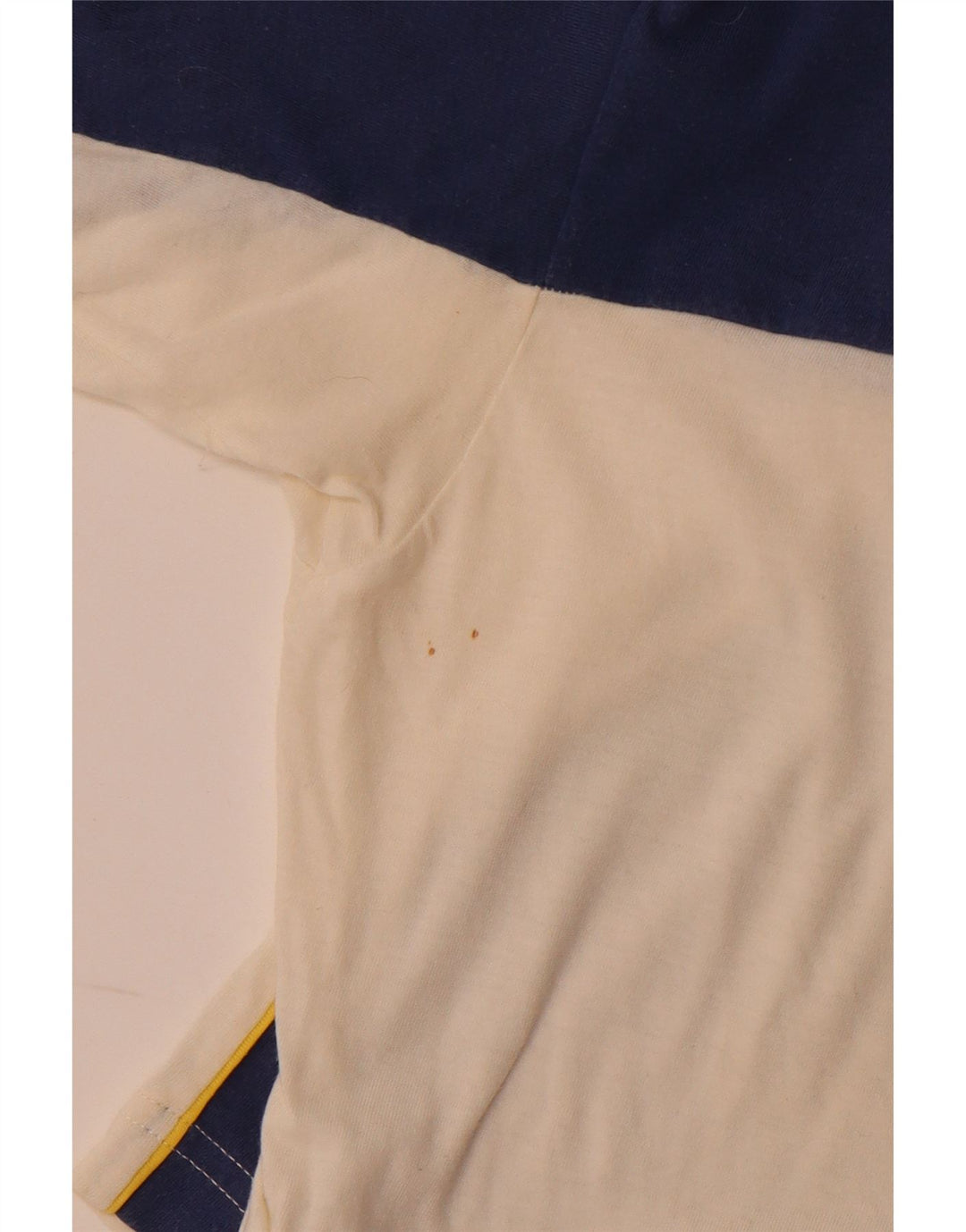 COLMAR Mens Graphic T-Shirt Top Medium White Colourblock Cotton Sports