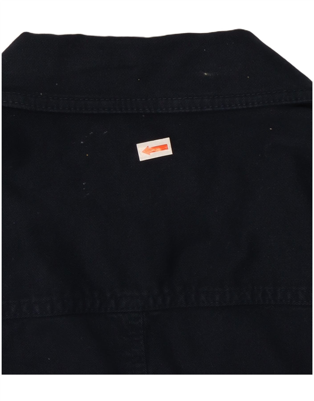 LAURA ASHLEY Womens 2 Button Blazer Jacket UK 12 Medium  Navy Blue Cotton