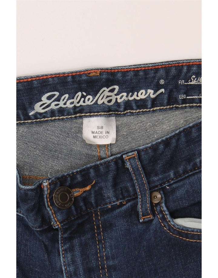 EDDIE BAUER Womens Straight Jeans US 8 Medium W27 L27 Navy Blue Vintage Eddie Bauer and Second-Hand Eddie Bauer from Messina Hembry 
