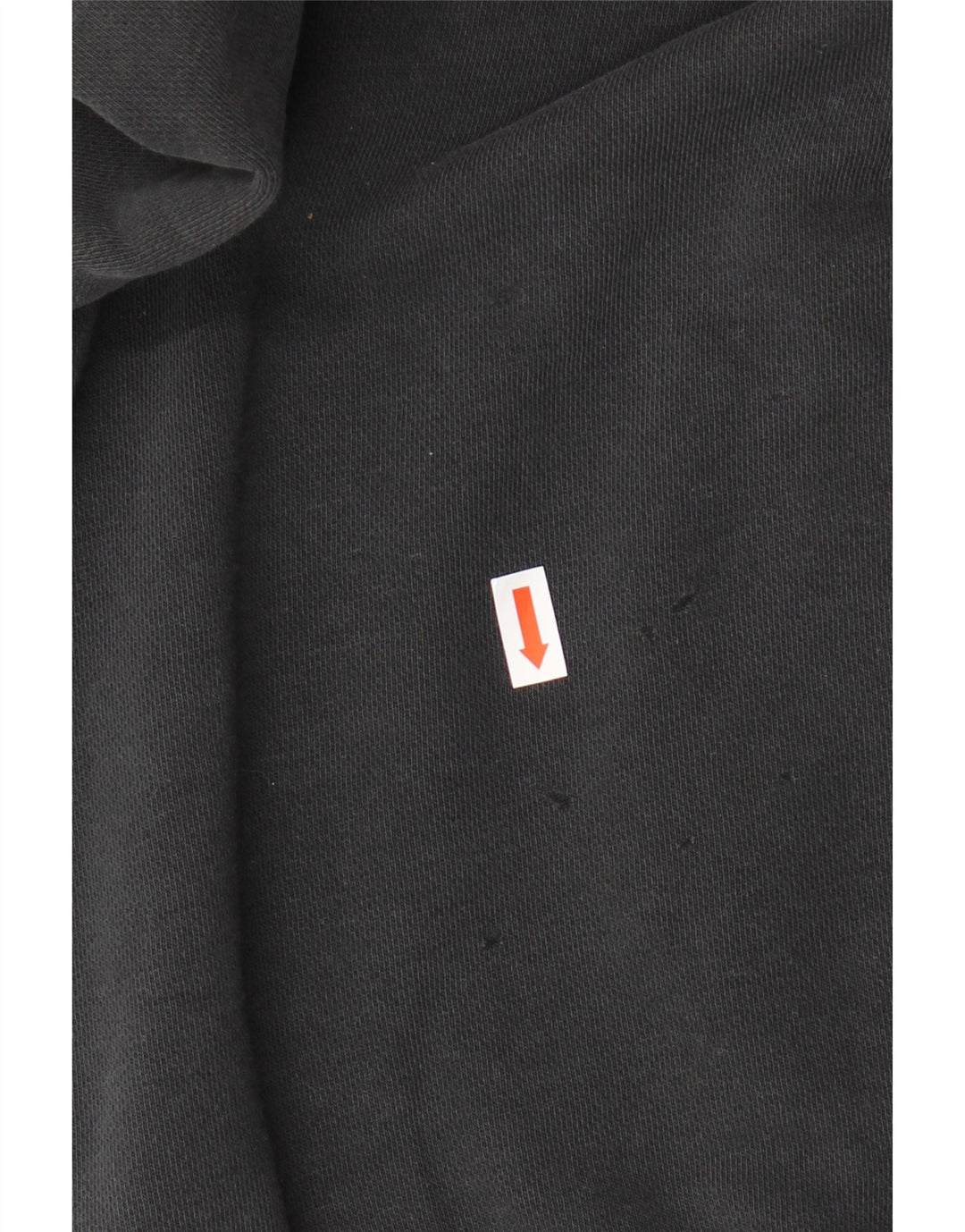 NIKE Womens Hoodie Jumper UK 14 Medium Black Cotton