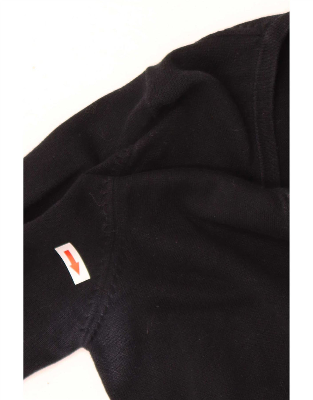 Marks & Spencer Womens Autograph V-Neck Jumper Sweater UK 10 Small Black