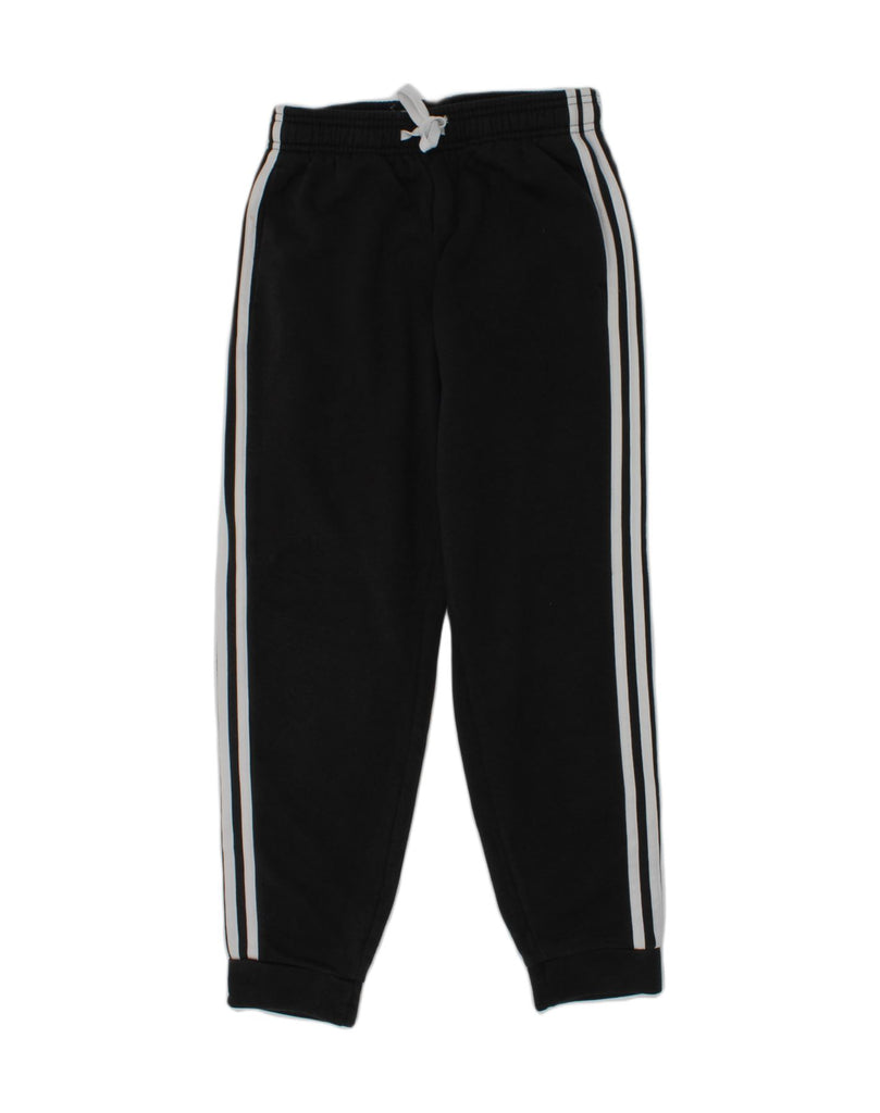 ADIDAS Boys Tracksuit Trousers Joggers 11-12 Years Black Cotton | Vintage Adidas | Thrift | Second-Hand Adidas | Used Clothing | Messina Hembry 