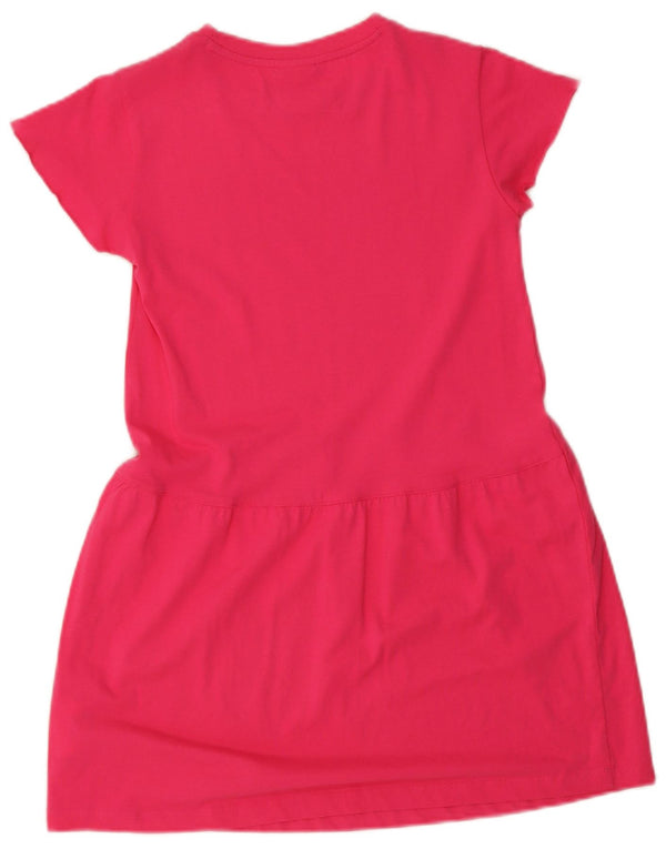 Champion Girls Graphic Basic Dress 9-10 Years Medium Pink Cotton