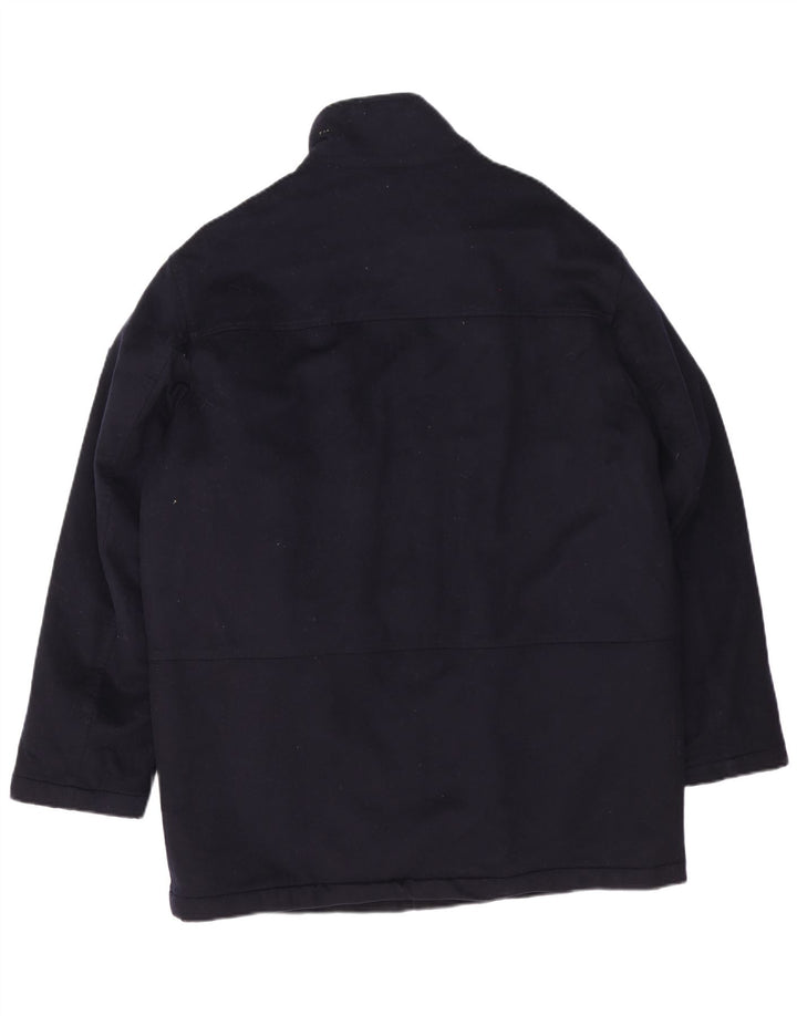 Amerigo Vespucci Mens Windbreaker Coat UK 40 Large Navy Blue