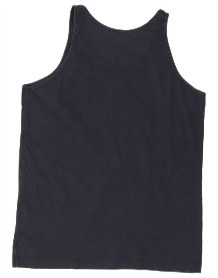 Champion Mens Vest Top Large Navy Blue