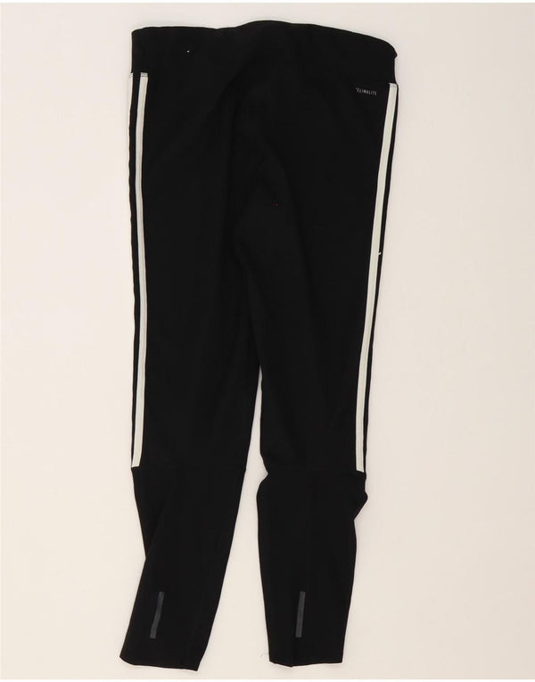 Adidas Womens Climalite Crop Leggings UK 12/14 Medium Black Polyester