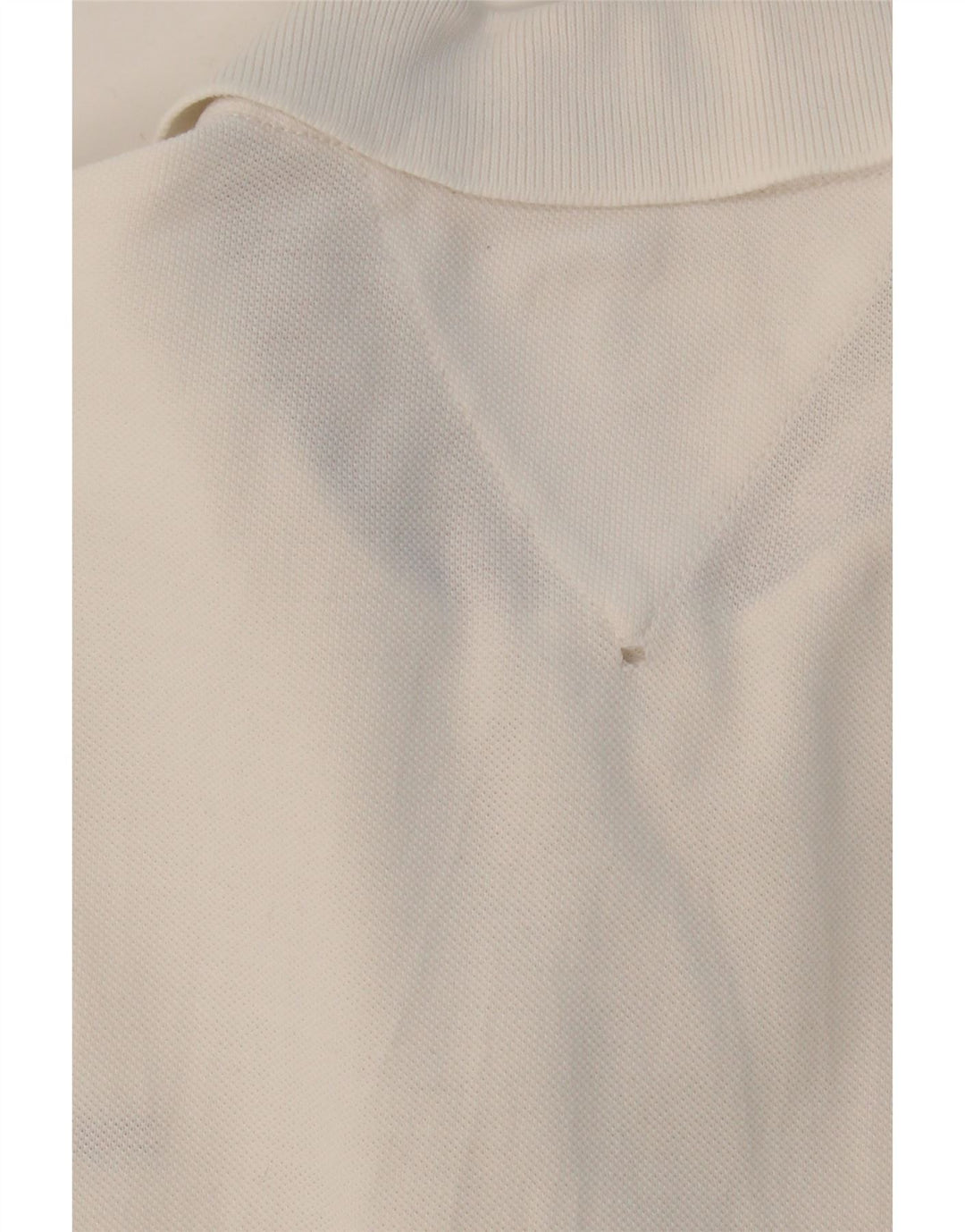 TOMMY HILFIGER Mens Polo Shirt Medium Off White Cotton Vintage Tommy Hilfiger and Second-Hand Tommy Hilfiger from Messina Hembry 