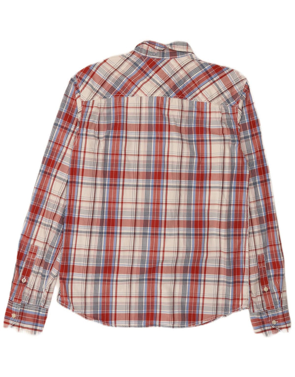 Tommy Hilfiger Mens Slim Fit Shirt XL Multicoloured Check Cotton