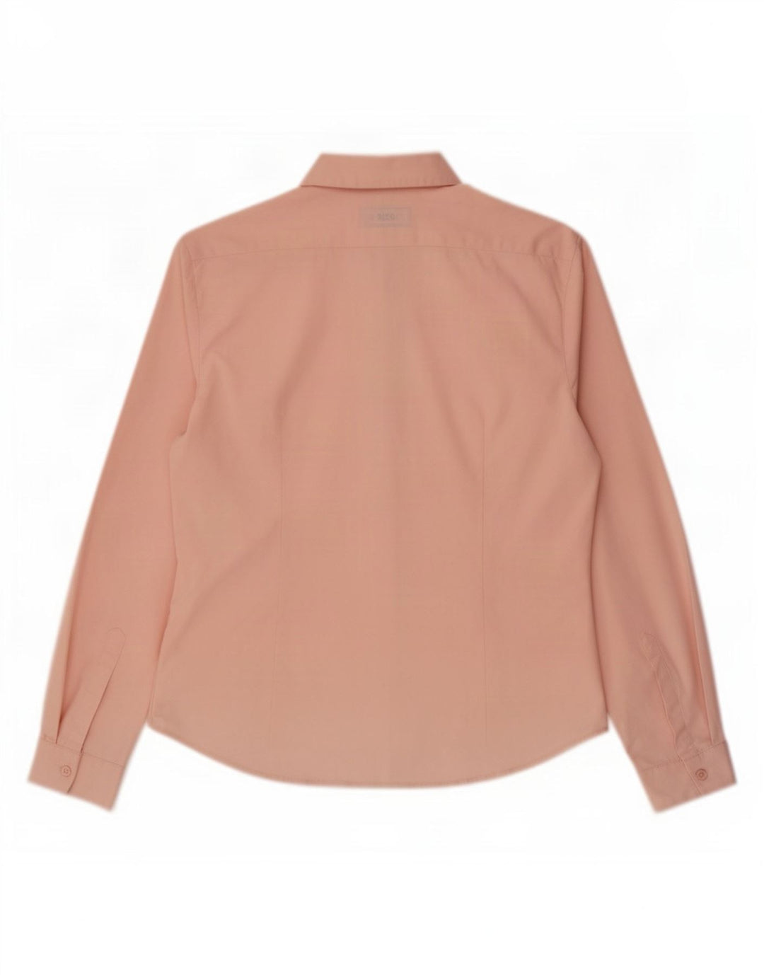 Marks & Spencer Womens Shirt UK 12 Medium Pink Cotton
