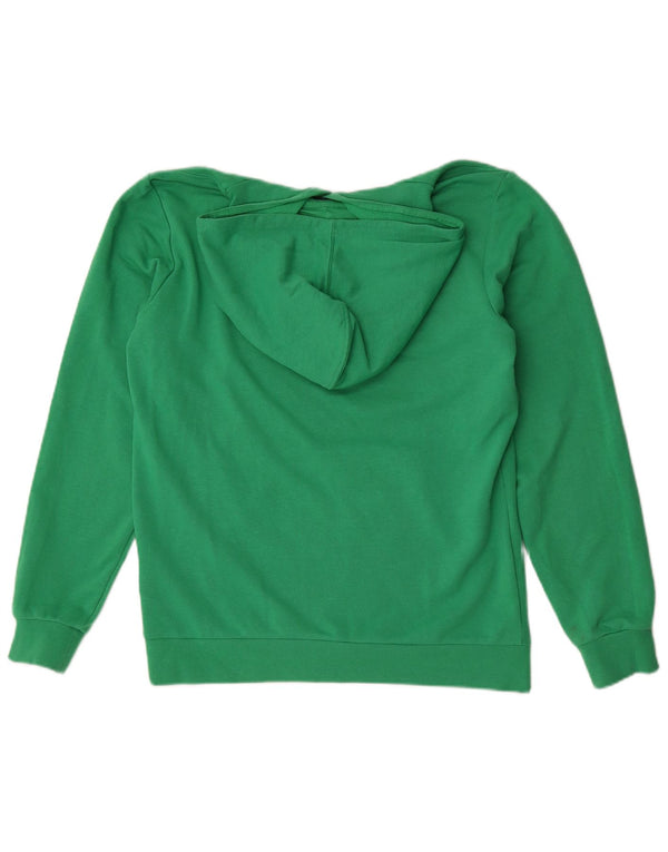 Champion Boys Graphic Hoodie Jumper 15-16 Years 2XL Green Cotton