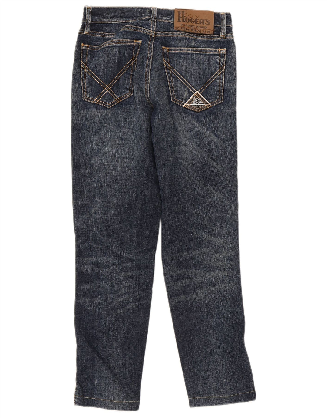 Roy Rogers Womens Slim Jeans IT 40 Small W27 L27 Blue Cotton