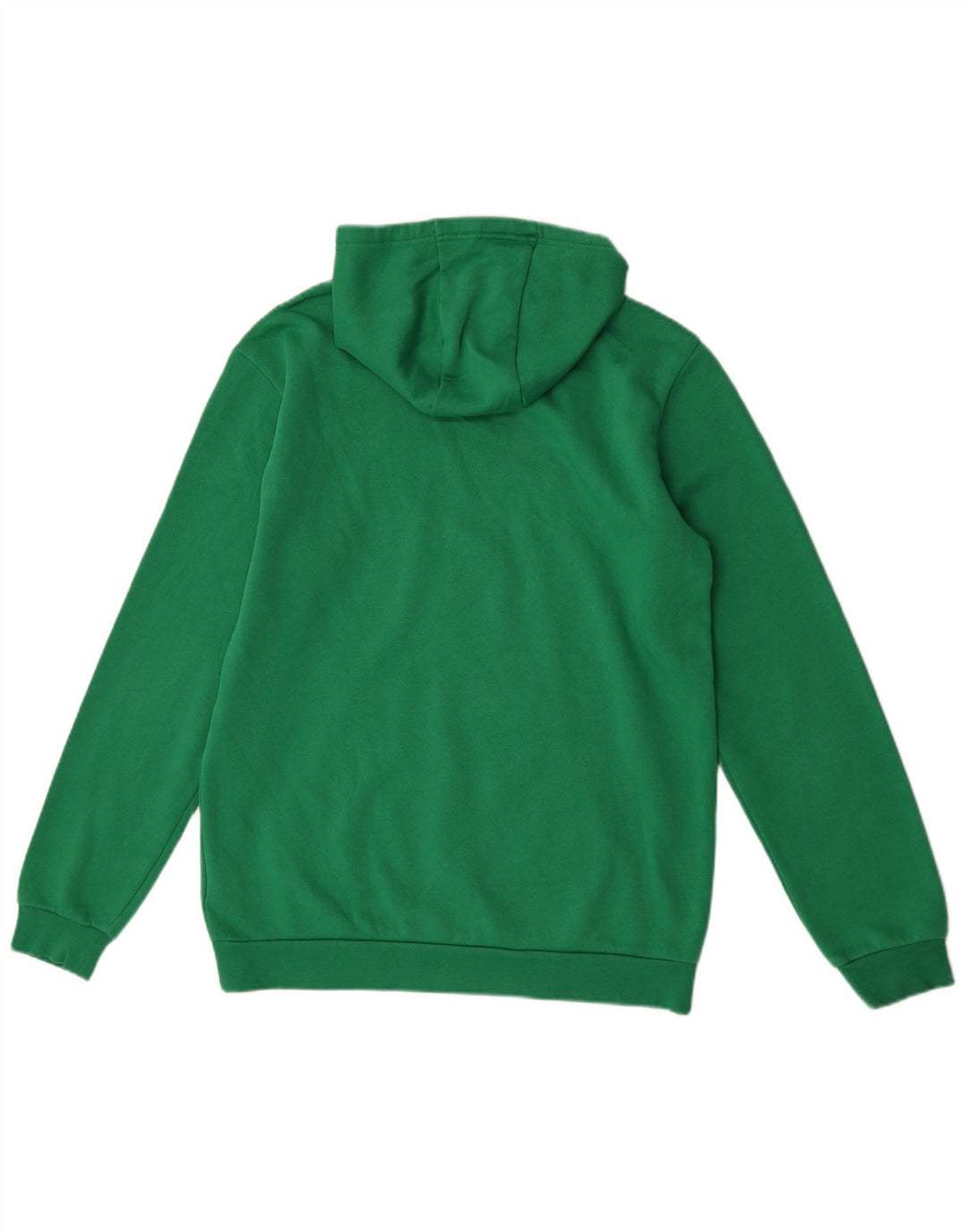 Adidas Mens Hoodie Jumper Medium Green Cotton