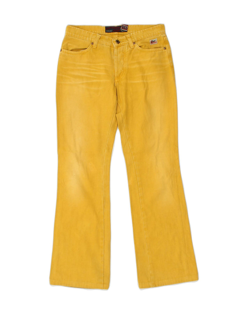 ROY ROGERS Mens Bootcut Jeans W28 L31 Yellow Cotton | Vintage Roy Rogers | Thrift | Second-Hand Roy Rogers | Used Clothing | Messina Hembry 