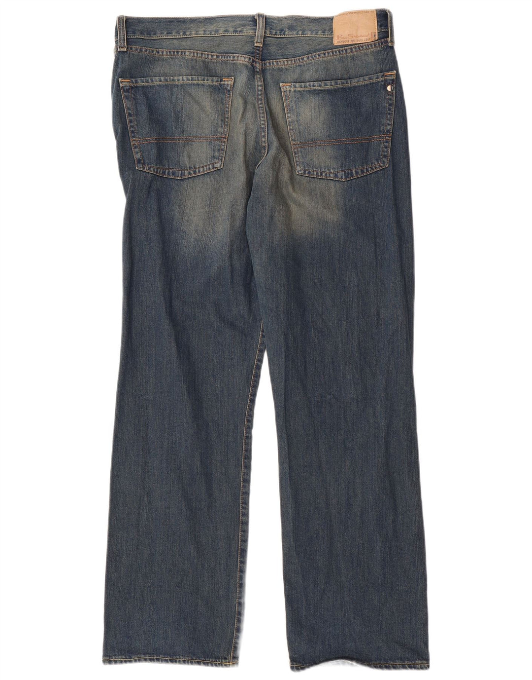 BEN SHERMAN Mens Straight Jeans W36 L32 Blue Cotton